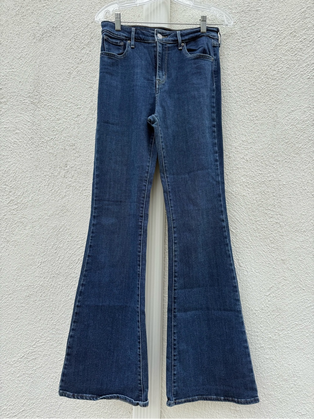 Levi’s Classic Dark Blue Flare Jeans for Women